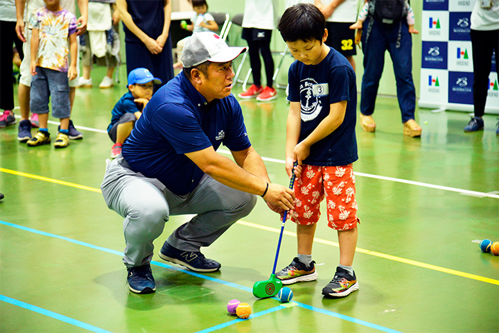 夏休み特別ファミリーイベント野球＆ゴルフ教室レポート-長谷工の会員サービス「ブランシエラクラブ」