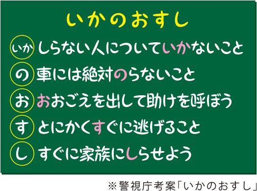 ブランシエラマガジン 子どもたちの安全を確保するために 子ども自身の防犯意識を育てる 長谷工の会員サービス ブランシエラクラブ